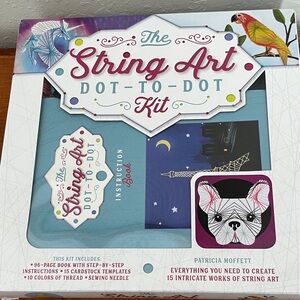 String Art Dot-to-Dot Kit by Patricia Moffett NIB
